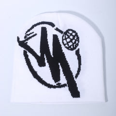 Double Layer Knitted Hat Casual Beanies For Men And Women