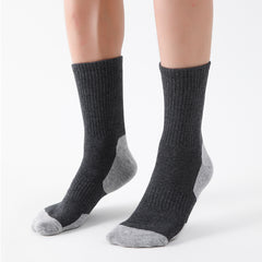 5pc Men's Sweat Absorbing Mid-calf Socks