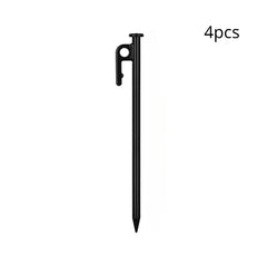 8pcs Tent Ground Nails Steel Nails Outdoor Camping Accessories