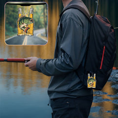 Colorful Fish Bait Backpack Pendant - Camping Decoration