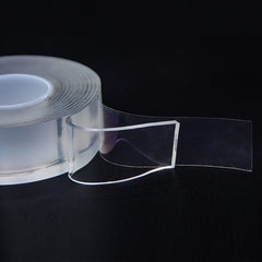 5M Double Sided Transparent Reusable Waterproof Adhesive Tape 1mm