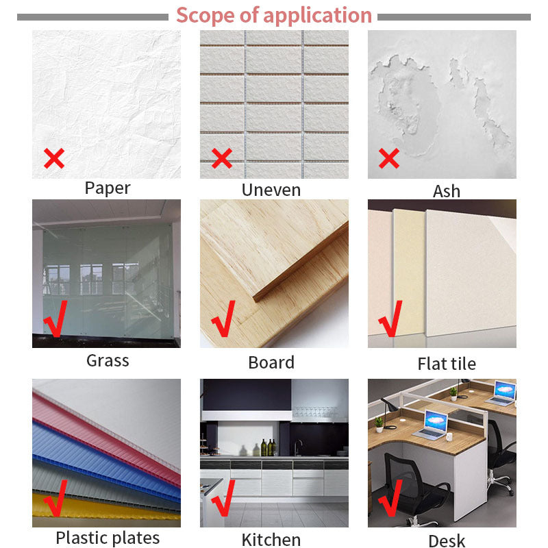 5M Double Sided Transparent Reusable Waterproof Adhesive Tape 1mm