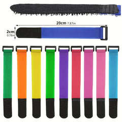 12pcs Fishing Rod Straps Holders Fastener Belts Accessories