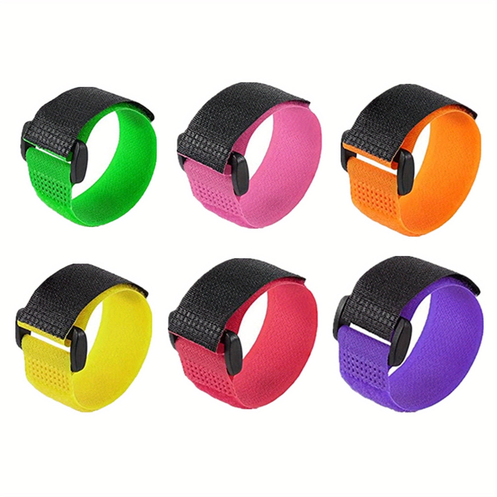 12pcs Fishing Rod Straps Holders Fastener Belts Accessories
