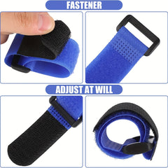 12pcs Fishing Rod Straps Holders Fastener Belts Accessories