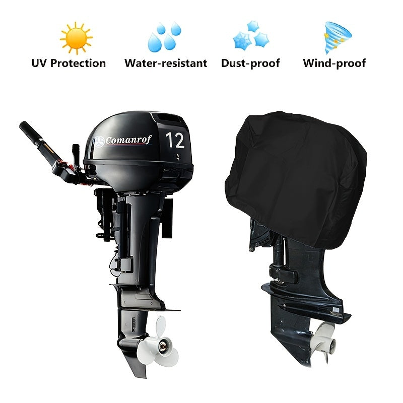 Outboard Engine Cover Waterproof Sunscreen 210D Oxford Cloth