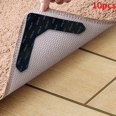 Anti-slip Carpet Stickers Set of 12 Reusable Washable Home Decor