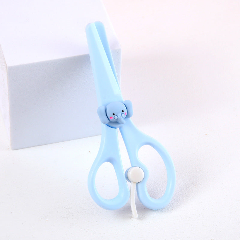 Safety Scissors for Kids Craft - Animal Design Plastic Scissors
