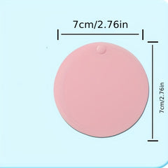 Mini Round Travel Mirror for Girls Compact Handheld Makeup Mirror