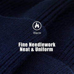 Winter Warm Knitted Earmuffs Hat for Men