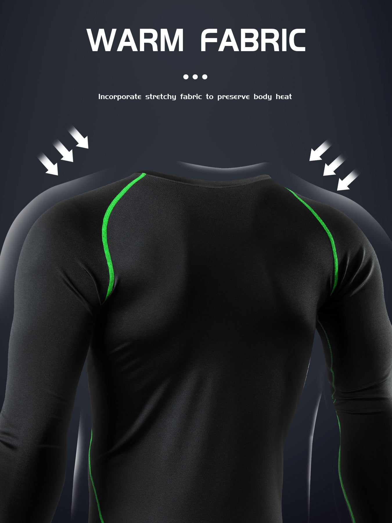 Men's Workout Shirt High Stretch Compression Base Layer