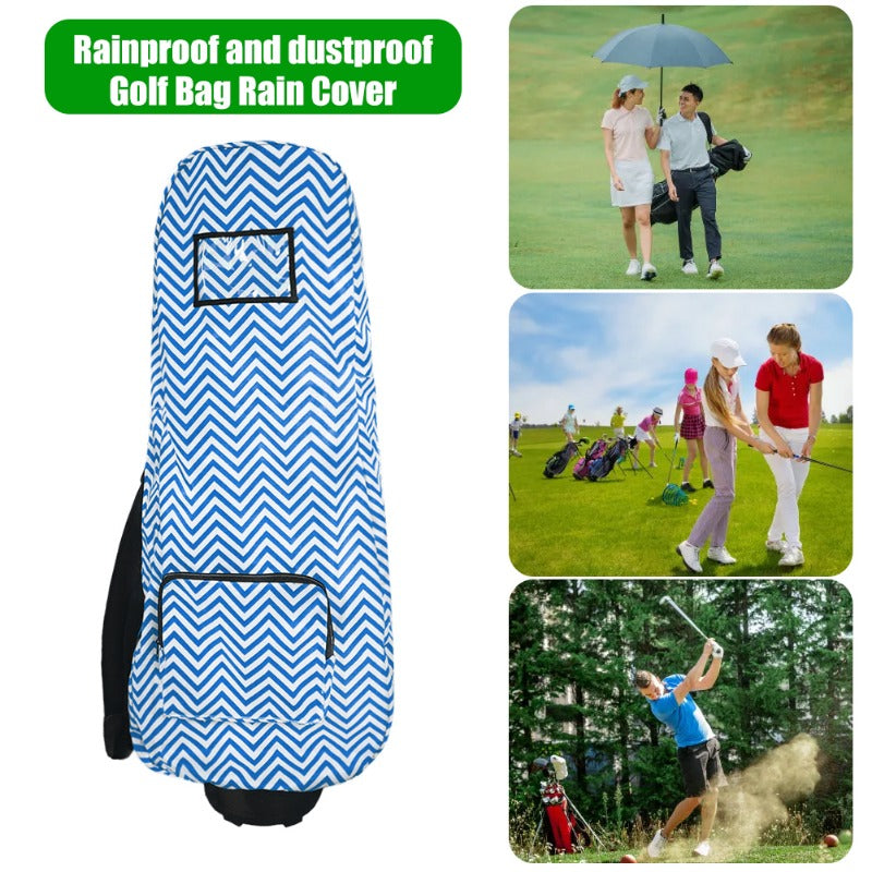 Portable Golf Bag Rain Cover Protective Foldable Club Protector Waterproof