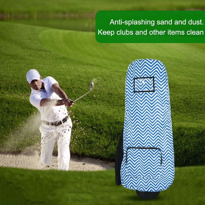 Portable Golf Bag Rain Cover Protective Foldable Club Protector Waterproof