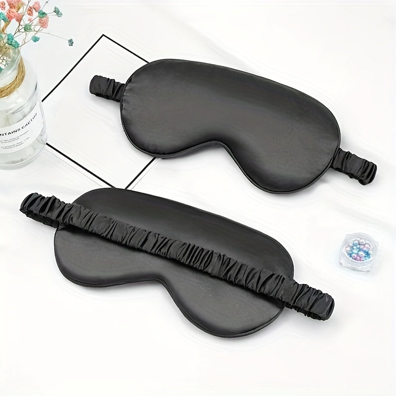 Breathable Double Sided Sleep Eye Mask Soft Blackout Comfy Blindfold