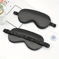 Breathable Double Sided Sleep Eye Mask Soft Blackout Comfy Blindfold