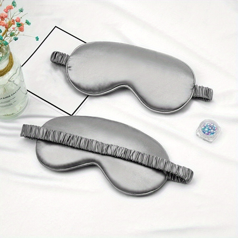 Breathable Double Sided Sleep Eye Mask Soft Blackout Comfy Blindfold
