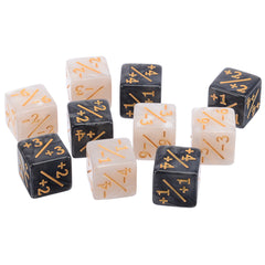 6 Sided Counters Dice Toy for MTG Game