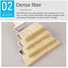 Multifunctional Hair Brush Real Animal Bristle Paint Brush