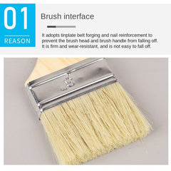 Multifunctional Hair Brush Real Animal Bristle Paint Brush