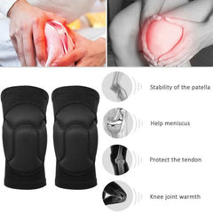 Thicken Sponge Knee Pads Basketball Brace Non-slip Fitness Gear