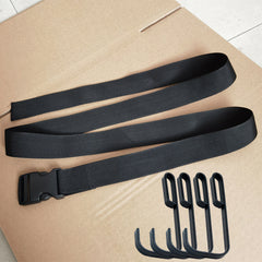 Treestand Strap W/ 4 Hook Hangers Gear Holder Camping Equipment Tree Hanger