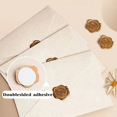 16 Pcs Vintage Stationery Paper Set with Envelopes and Stickers