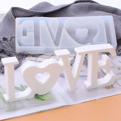 Love Letter Resin Casting Mold Silicone Cake Jewelry Making Epoxy Mold Craft DIY