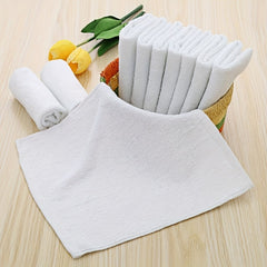 8pcs Microfiber Washcloths Lightweight Handkerchiefs Soft Absorbent Towels
