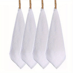8pcs Microfiber Washcloths Lightweight Handkerchiefs Soft Absorbent Towels