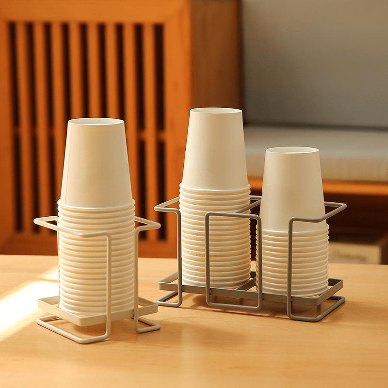 2pcs Paper Cup Holder for Home Drinking Machine Supplies