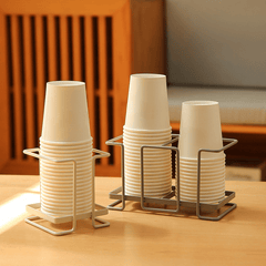 2pcs Paper Cup Holder for Home Drinking Machine Supplies