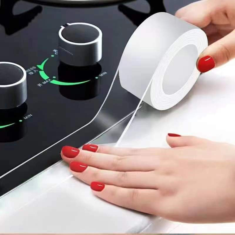 500cm Kitchen Waterproof Tape Self adhesive Sink Seam Paste Mildew Antifouling