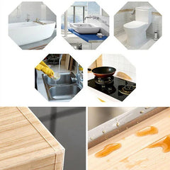 500cm Kitchen Waterproof Tape Self adhesive Sink Seam Paste Mildew Antifouling