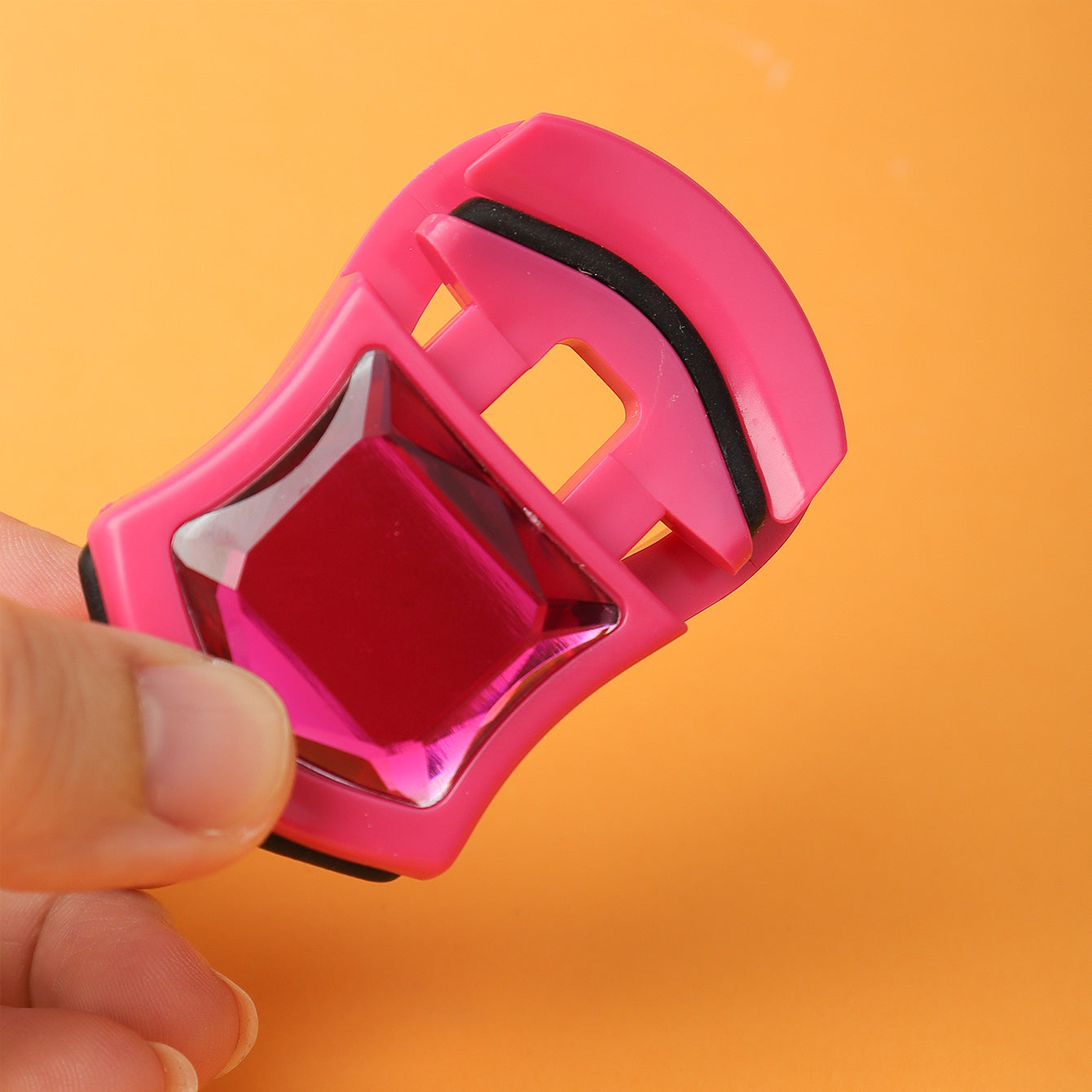 2pcs Brow Eyelash Clip Set Brow Scissors Brush Eyelash Curler Curling M