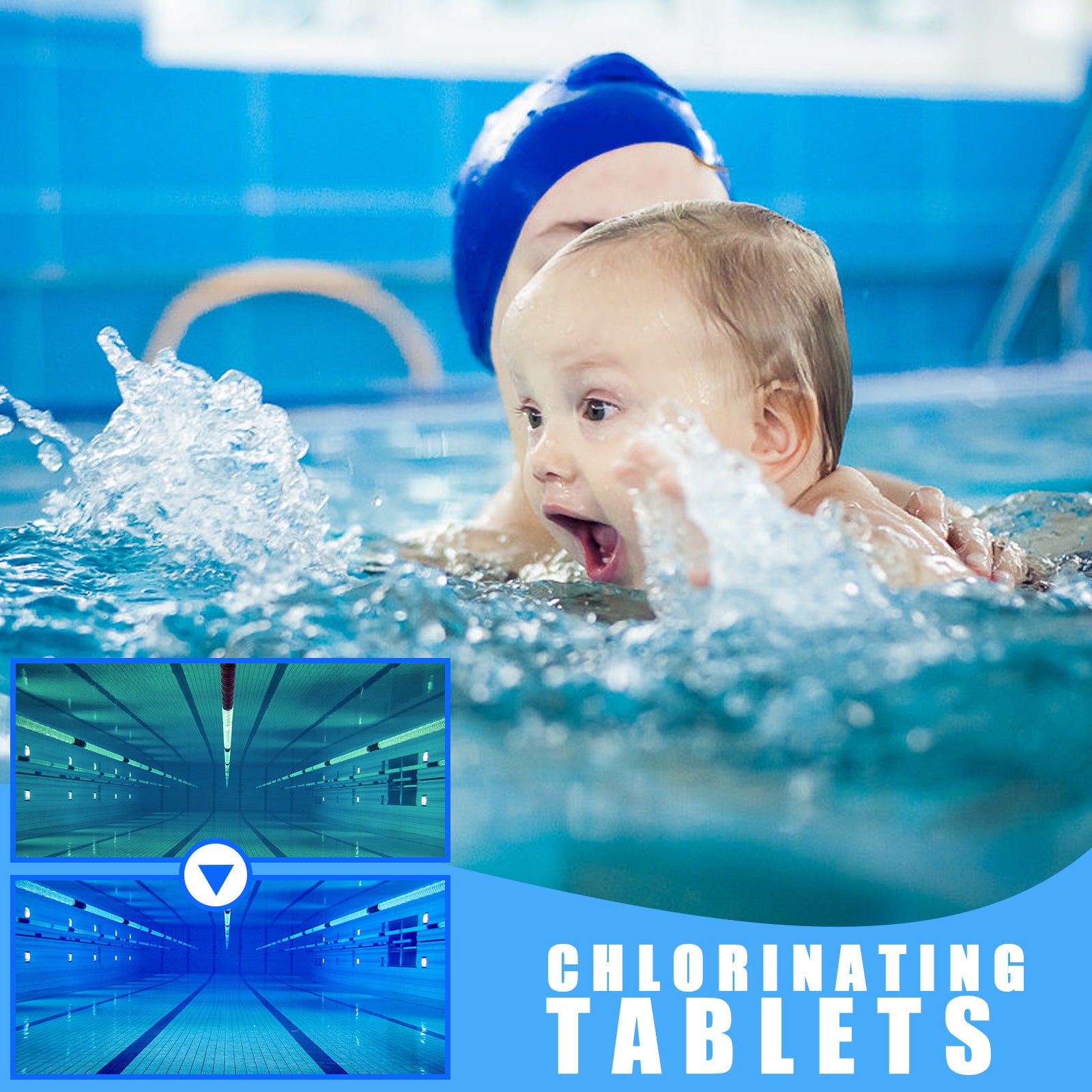 Swimming Pool Cleaning Tablet Set - Instant Decontamination