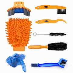 Bike Chain Cleaner Portable Cleaning Kit Bicycle Scrubber Brushes Set