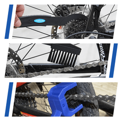 Bike Chain Cleaner Portable Cleaning Kit Bicycle Scrubber Brushes Set