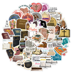 Bible Book Love Doodle Aesthetics Sticker Pack