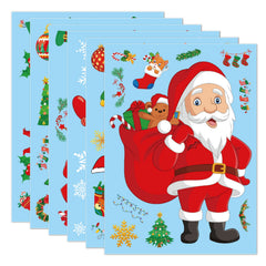 Christmas Window Stickers Wall Stickers Self Adhesive Family Decor