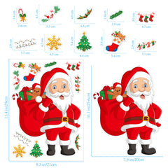 Christmas Window Stickers Wall Stickers Self Adhesive Family Decor