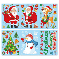 Christmas Window Stickers Wall Stickers Self Adhesive Family Decor