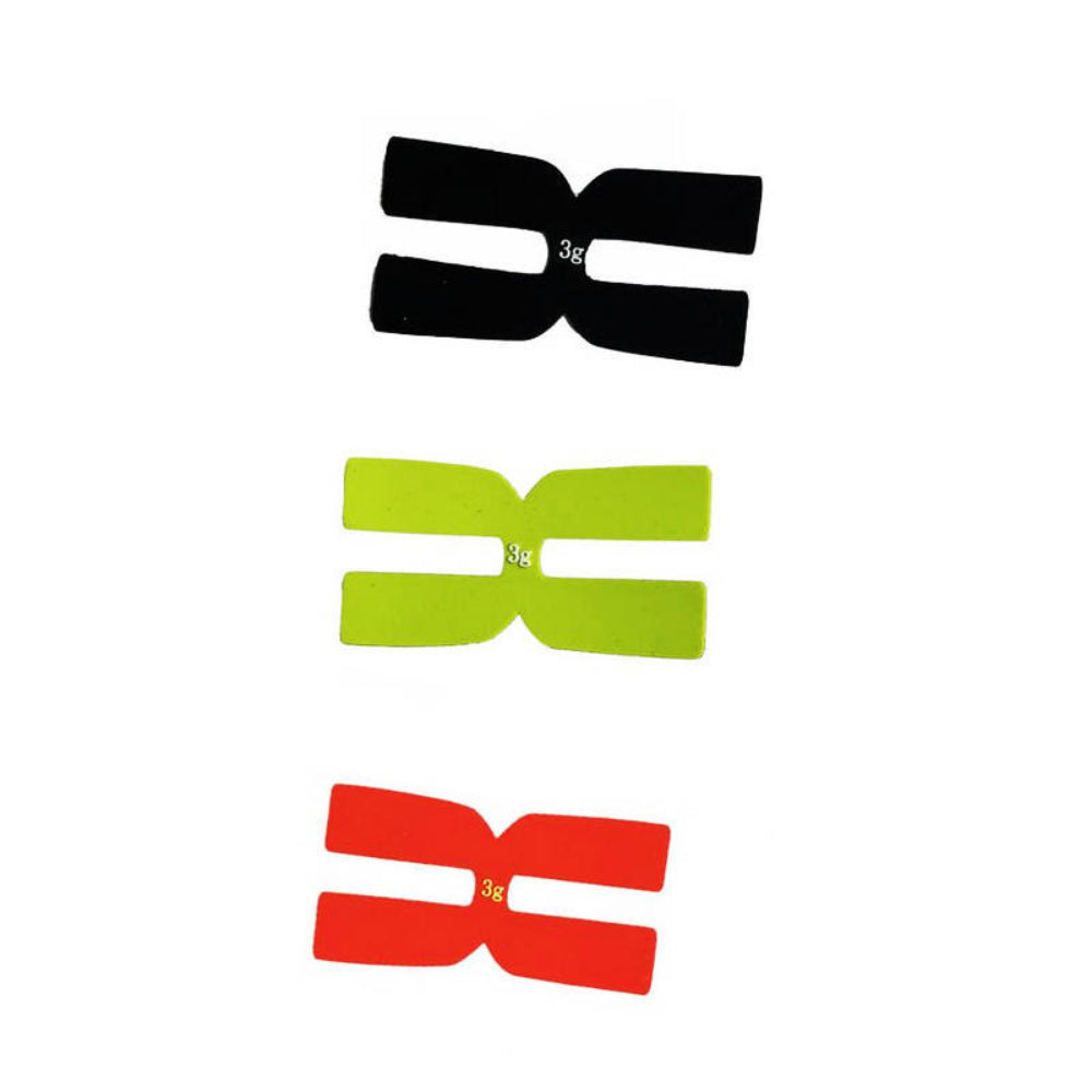 4pcs Rubber H Tennis Racket Weight Strip Tennis Accessories