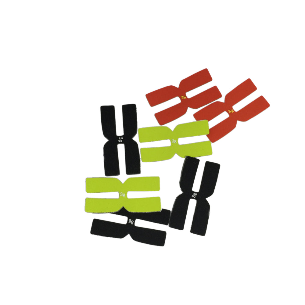 4pcs Rubber H Tennis Racket Weight Strip Tennis Accessories