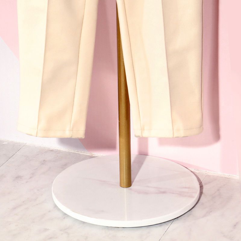 Floor Standing Single Rod Clothes Hanger Modern Coat Rack