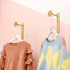 Floor Standing Single Rod Clothes Hanger Modern Coat Rack