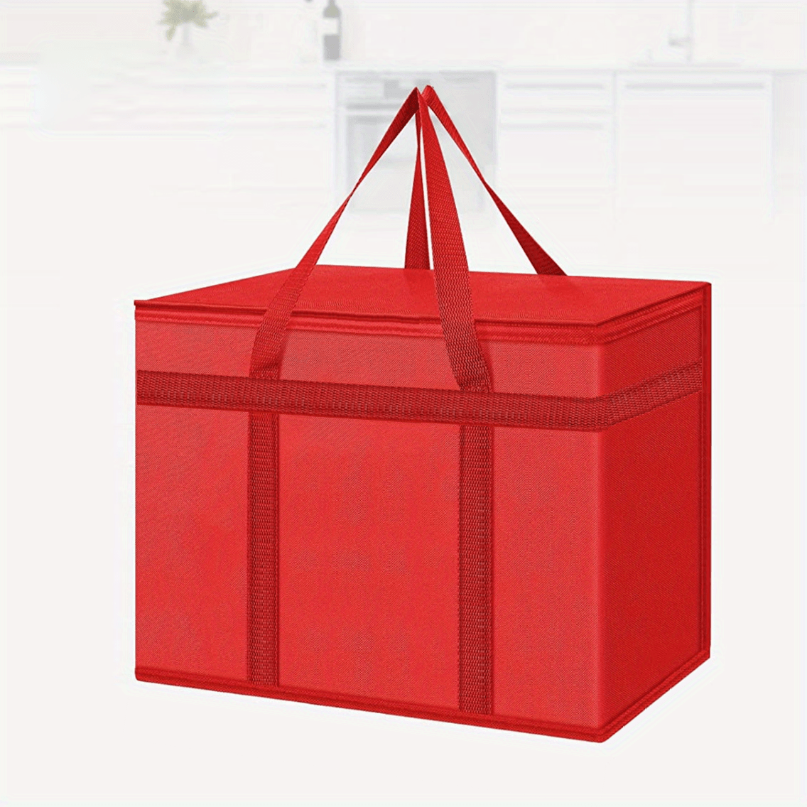 1pc Portable Insulated Bag Large Capacity Grocery Bags