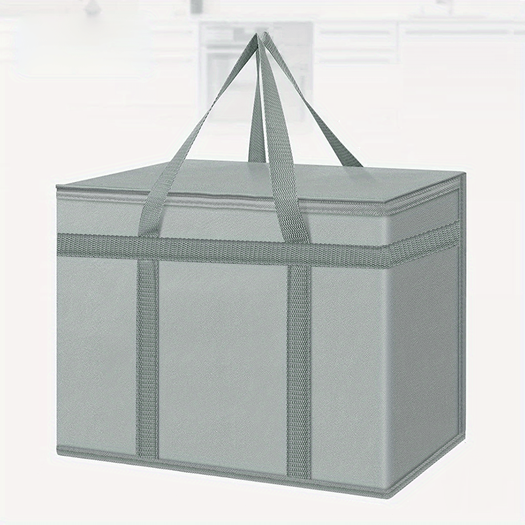 1pc Portable Insulated Bag Large Capacity Grocery Bags