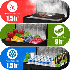 1pc Portable Insulated Bag Large Capacity Grocery Bags
