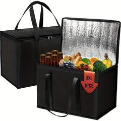 1pc Portable Insulated Bag Large Capacity Grocery Bags