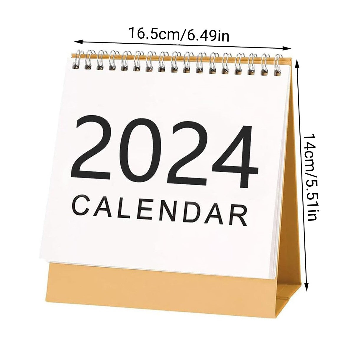 Year Planner Wire Bound Calendar Academic Desktop Calendar Mini Calendar